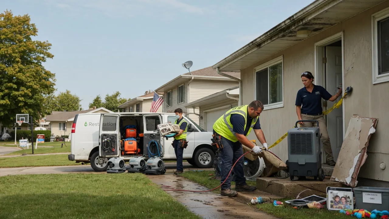 Water Damage Restoration in Newton, KS near me